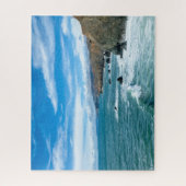 Kustlijn | Marin Headlands, Californië Legpuzzel (Verticaal)