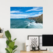 Kustlijn | Marin Headlands, Californië Poster (Thuiskantoor)