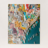 Kustlijn | Napels Italië Legpuzzel (Verticaal)