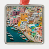 Kustlijn | Napels Italië Metalen Ornament (Voorkant)