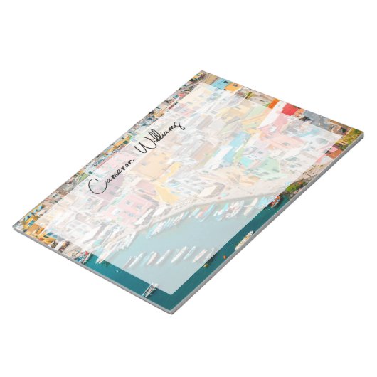 Kustlijn | Napels Italië Notitieblok (Schuin)