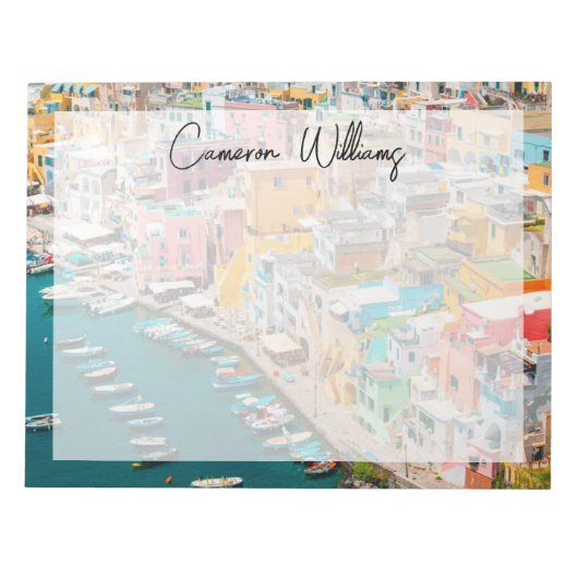 Kustlijn | Napels Italië Notitieblok (Voorkant)