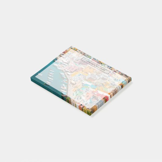 Kustlijn | Napels Italië Post-it® Notes (Schuin)