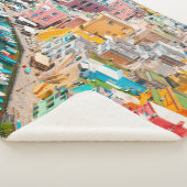 Kustlijn | Napels Italië Sherpa Deken (3/4)