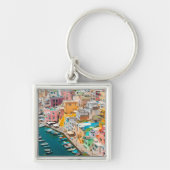 Kustlijn | Napels Italië Sleutelhanger (Voorkant)