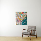 Kustlijn | Napels Italië Wandkleed (In situ)