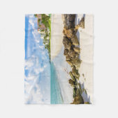 Kustlijn | Napels Pier, Southwest Florida Fleece Deken (Voorkant)