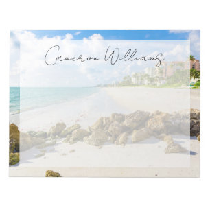 Kustlijn   Napels Pier, Southwest Florida Notitieblok