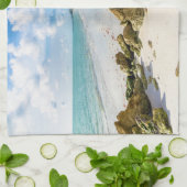 Kustlijn | Napels Pier, Southwest Florida Theedoek (Gevouwen)