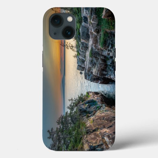 Kustlijn | Nationaal park Acadia, Maine Case-Mate iPhone Case (Achterkant)