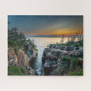 Kustlijn   Nationaal park Acadia, Maine Legpuzzel