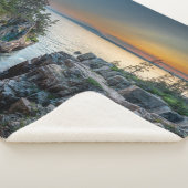 Kustlijn | Nationaal park Acadia, Maine Sherpa Deken (3/4)