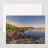 Kustlijn | Nationaal park Acadia, Schooner Head Bedankkaart (Voorkant / Achterkant)