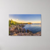 Kustlijn | Nationaal park Acadia, Schooner Head Canvas Afdruk (Voorkant)