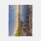 Kustlijn | Nationaal park Acadia, Schooner Head Fleece Deken (Voorkant)