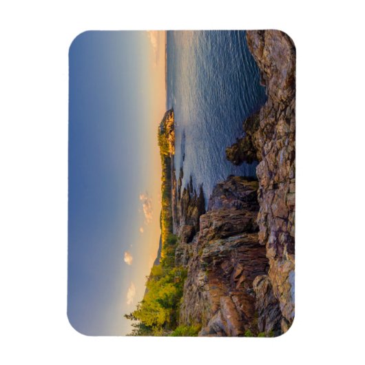 Kustlijn | Nationaal park Acadia, Schooner Head Magneet (Verticaal)