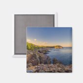 Kustlijn | Nationaal park Acadia, Schooner Head Magneet (Voorkant / Achterkant)