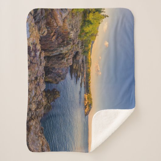 Kustlijn | Nationaal park Acadia, Schooner Head Sherpa Deken (Voorkant)