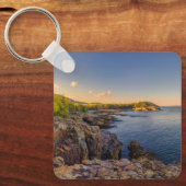 Kustlijn | Nationaal park Acadia, Schooner Head Sleutelhanger (Voorkant)