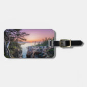 Kustlijn | Nationaal park Ravens Nest Acadia Bagagelabel (Voorkant horizontaal)