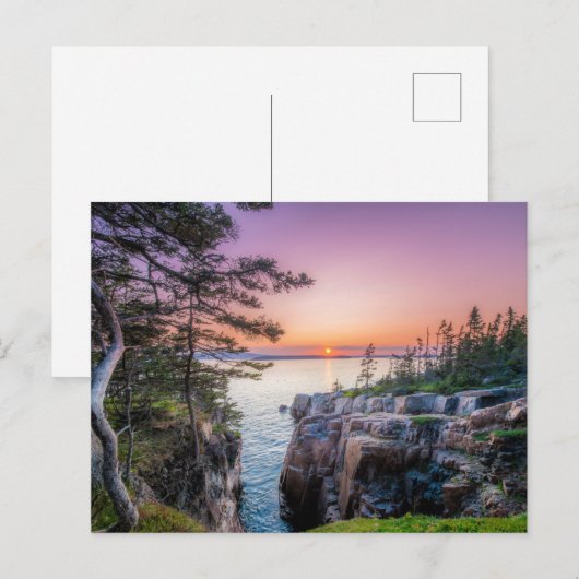 Kustlijn | Nationaal park Ravens Nest Acadia Briefkaart (Voorkant / Achterkant)