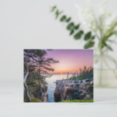 Kustlijn | Nationaal park Ravens Nest Acadia Briefkaart (Staand voorkant)