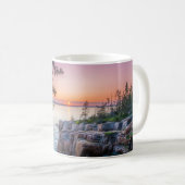 Kustlijn | Nationaal park Ravens Nest Acadia Koffiemok (Voorkant rechts)