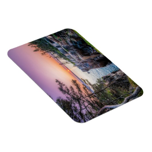 Kustlijn | Nationaal park Ravens Nest Acadia Magneet (Rechterzijde)