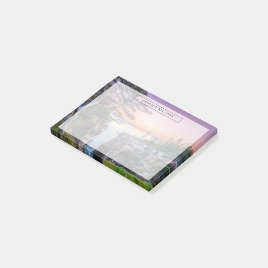 Kustlijn | Nationaal park Ravens Nest Acadia Post-it® Notes (Schuin)