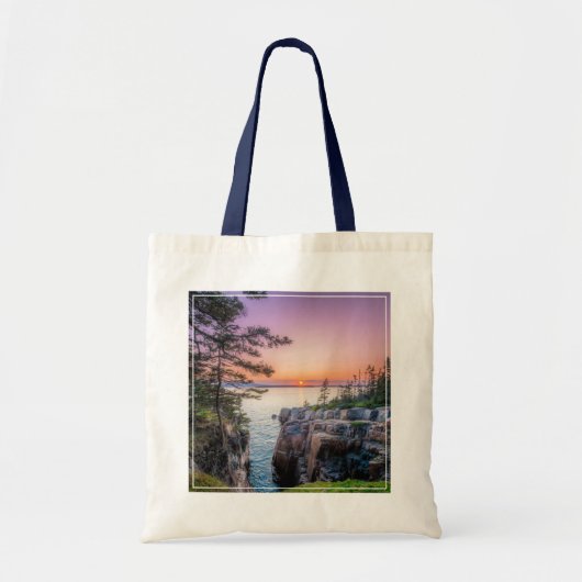 Kustlijn | Nationaal park Ravens Nest Acadia Tote Bag (Voorkant)
