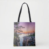 Kustlijn | Nationaal park Ravens Nest Acadia Tote Bag (Voorkant)