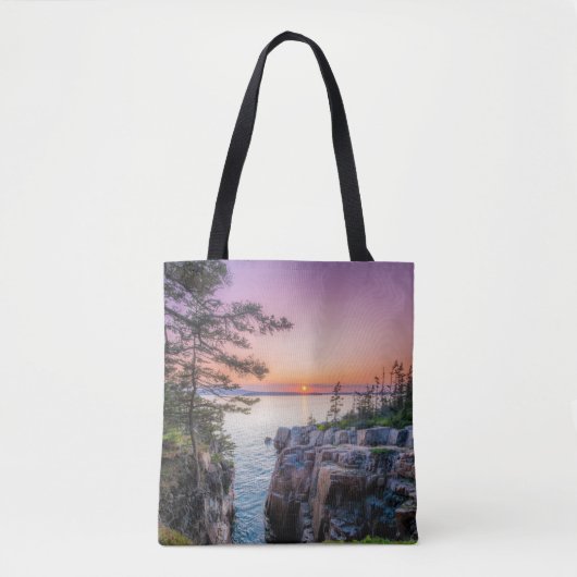 Kustlijn | Nationaal park Ravens Nest Acadia Tote Bag (Voorkant)