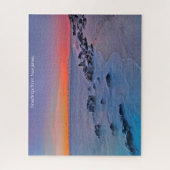 Kustlijn New Jersey. Jigzaag Puzzle Legpuzzel (Verticaal)