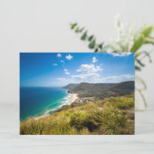 Kustlijn | New South Wales, Australië Bedankkaart (Staand voorkant)