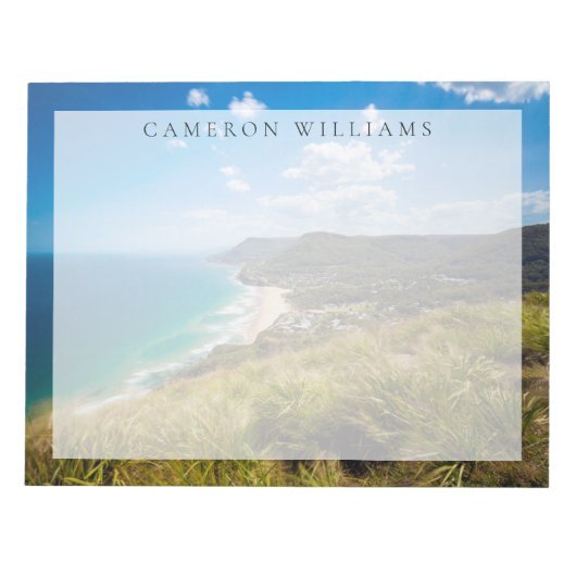 Kustlijn | New South Wales, Australië Notitieblok (Voorkant)