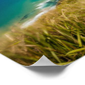 Kustlijn | New South Wales, Australië Poster (Hoek)