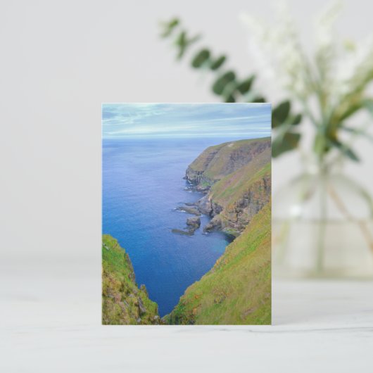 Kustlijn Newfoundland Briefkaart (Staand voorkant)