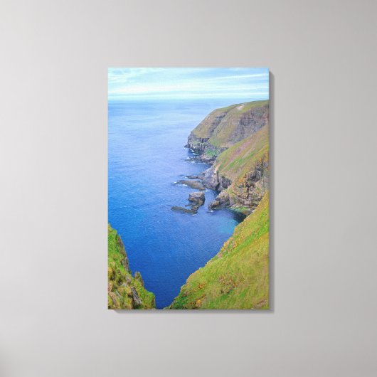 Kustlijn Newfoundland Canvas Afdruk (Voorkant)