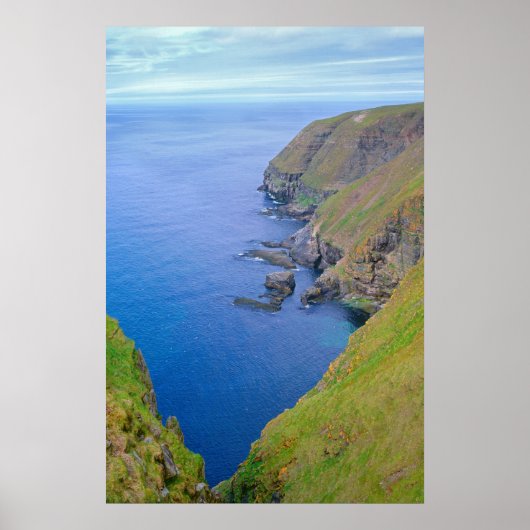 Kustlijn Newfoundland Poster (Voorkant)