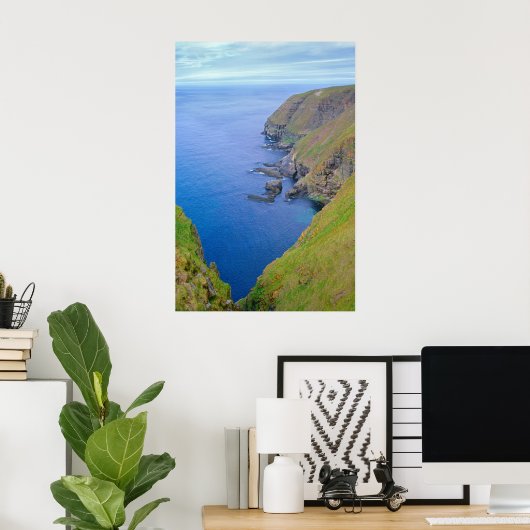 Kustlijn Newfoundland Poster (Thuiskantoor)