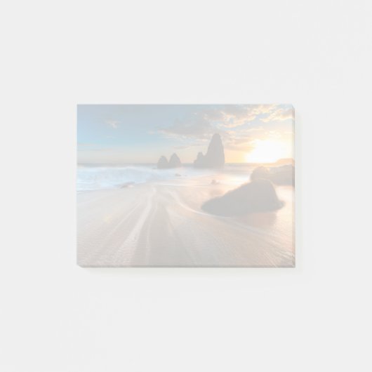 Kustlijn op zonsondergang | Noord-Californië Post-it® Notes (Voorkant)