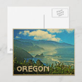 kustlijn Oregon Briefkaart (Voorkant / Achterkant)