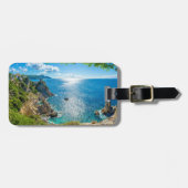 Kustlijn | Palaiokastritsa, Corfu, Griekenland Bagagelabel (Voorkant horizontaal)