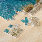 Kustlijn | Palaiokastritsa, Corfu, Griekenland Legpuzzel (Zijkant)