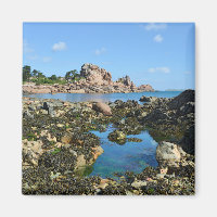 Kustlijn Ploumanac'h op Franse Briefkaart Square