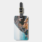 Kustlijn | Positano Italië, gemeente Cliffside Bagagelabel (Voorkant verticaal)