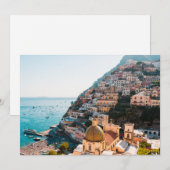 Kustlijn | Positano Italië, gemeente Cliffside Bedankkaart (Voorkant / Achterkant)