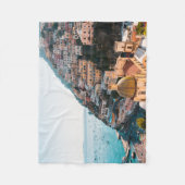Kustlijn | Positano Italië, gemeente Cliffside Fleece Deken (Voorkant)
