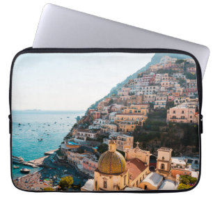 Kustlijn Positano Italië, gemeente Cliffside Laptop Sleeve