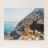 Kustlijn | Positano Italië, gemeente Cliffside Legpuzzel (Horizontaal)